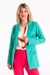 Blazer Boton Plata