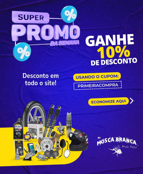 Carrusel Mosca Branca Moto Peças
