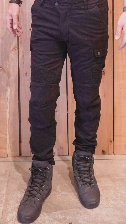 Pantalón Cargo Williams Pro Negro - Brookling Rider