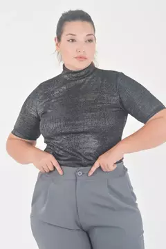 Remera media polera
