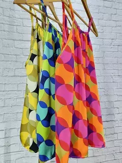 Top seda estampada - comprar online