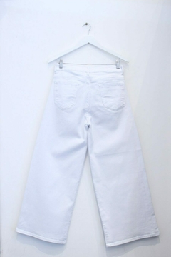 Jeans Wide leg blanco - comprar online