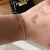 PULSEIRA CARTIE 1,5MM - BANHADO A OURO 18K - comprar online