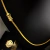 CORRENTE FLAT 4mm FECHO TRAVA DUPLA - BANHADO A OURO 18K na internet