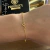 PULSEIRA CADEADO 1.2MM - BANHADO A OURO 18K - comprar online