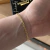 PULSEIRA PIASTRINI VAZADA 2,5MM - BANHADO A OURO 18K na internet