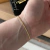PULSEIRA PIASTRINI DIAMANTADA 1,5MM - BANHADO A OURO 18K na internet