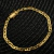 PULSEIRA PIASTRINE 5mm FECHO TRAVA DUPLA - BANHADO A OURO 18K na internet