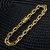 PULSEIRA CADEADO 6mm FECHO TRAVA DUPLA - BANHADO A OURO 18K - comprar online