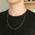 CORRENTE ELO LONGO 2MM - BANHADO A OURO 18K - Priority Joias