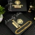 PULSEIRA GRUMET DUPLA 3mm FECHO TRAVA DUPLA - BANHADO A OURO 18K - Priority Joias