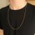 CORRENTE RABO DE RATO - 1MM - BANHADO A OURO 18K - Priority Joias
