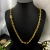 CORRENTE CADEADO FECHO TRAVA DUPLA 6mm - BANHADO A OURO 18K - loja online
