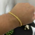 PULSEIRA LACRAIA 5mm FECHO TRAVA DUPLA - BANHADO A OURO 18K - loja online