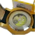 RELÓGIO YAKUZA AUTOMÁTICO DOURADO/PULSEIRA PRETA 15863 - Priority Joias