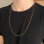 Imagem do CORRENTE CARTIE OVAL 2,5MM - BANHADO A OURO 18K
