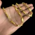 CORRENTE TIJOLINHO 6mm FECHO TRAVA DUPLA - BANHADO A OURO 18K - Priority Joias