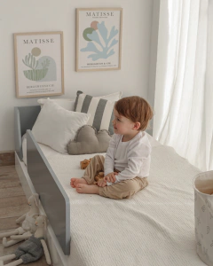 CAMA MONTESSORI CON PROTECCIÓN en internet