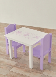 JUEGO DE MESA CON DIBUJO (INTERMEDIO) - Pimpo Design
