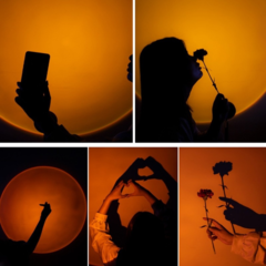 Luminária Por do Sol Original + Controle - comprar online