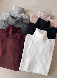 Gola alta tricot