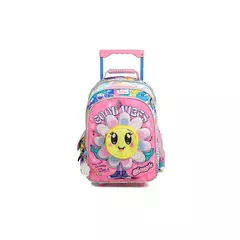 Mochila Flower Power - Carro 16"