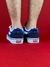 Vans KNU Preto e azul na internet