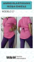 Ambo Elastizado rosa chicle y violeta
