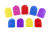 Caja de ortodoncia x10, colores surtidos.