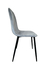 Silla Thames Estilo Nordica Moderna Pata Metal Negro en internet