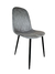 Silla Thames Estilo Nordica Moderna Pata Metal Negro - comprar online