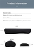 Descanso de Pulso e Kit Mouse Pad de Luxo - comprar online