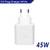 Carregador Samsung - Carregador carregamento Super Rápido 45 W Original na internet