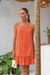 Vestido curto duna alça regulável - comprar online