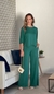 Imagem do Conjunto Blusa Geométrica com Martingale com Calça Pantalona e Bolsos