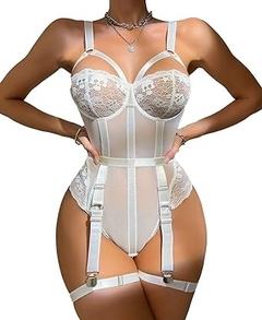 VS39 BODY CON ARO DE ENCAJE Y ARNES en internet