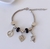 Pulseira ajustável inspiração Pandora com Berloques #108 - comprar online