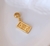 Berloque Dinheiro (Banho Dourado)