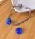Murano Mesclado Azul Escuro