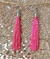 Brinco Carnaval Fios Rosa