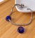 Murano Azul Escuro Cristal