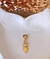 Berloque Menina Cristal (Banho Dourado)