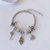 Pulseira ajustável inspiração Pandora com Berloques #101 - comprar online