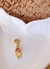 Berloque Menina Rosa (Banho Dourado)