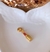 Berloque Batom Maquiagem (Banho Dourado)