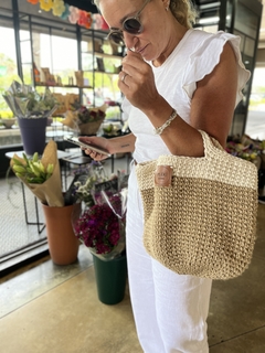 Cartera Madison Combinada cruda