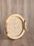 Bandeja de madera masiza c/ manija de soga - comprar online