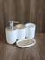 Set de baño plástico/bambú