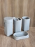 Set de baño plástico