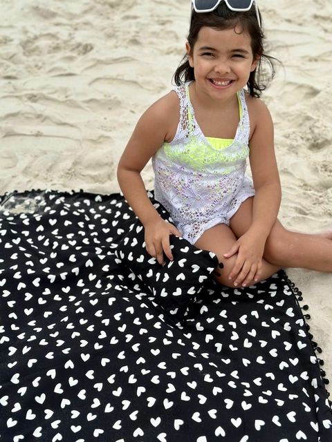 Canga Atoalhada Infantil Praia das Flecheiras